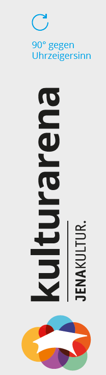 Rotation des Kulturarena-Logos um 90 Grad