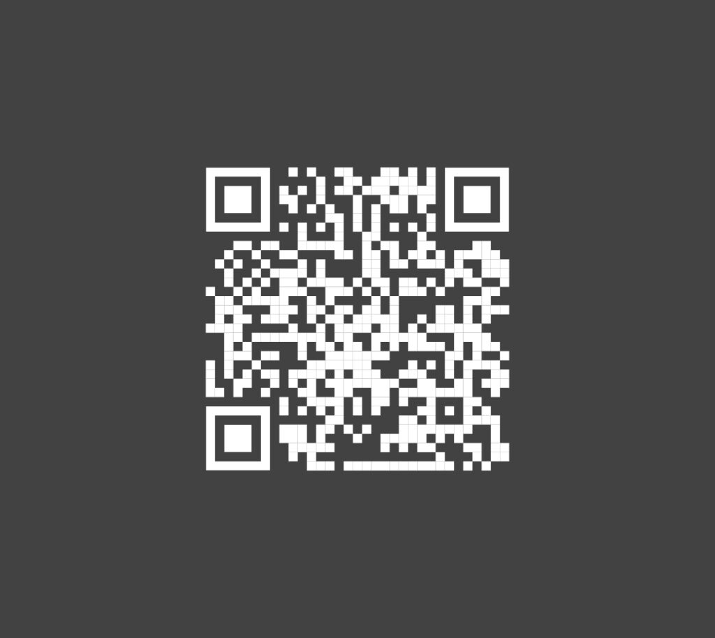 Kachel mit weißem JenaKultur-QR-Code